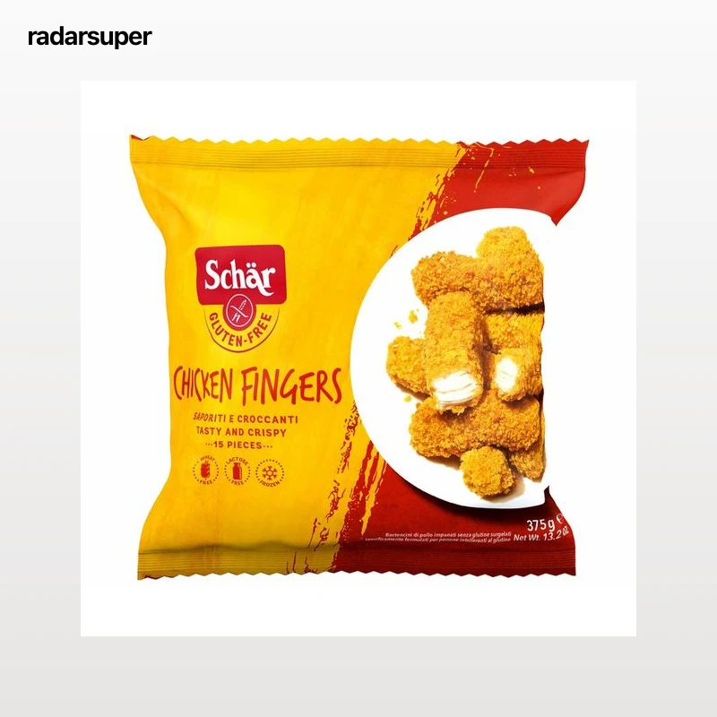 SCHÄR Barritas de pollo (fingers), sin gluten y sin lactosa 375 g.
