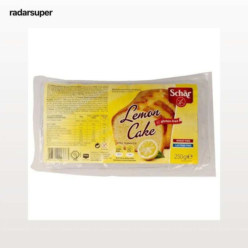 SCHÄR Bizcocho con limón sin gluten 250 g.
