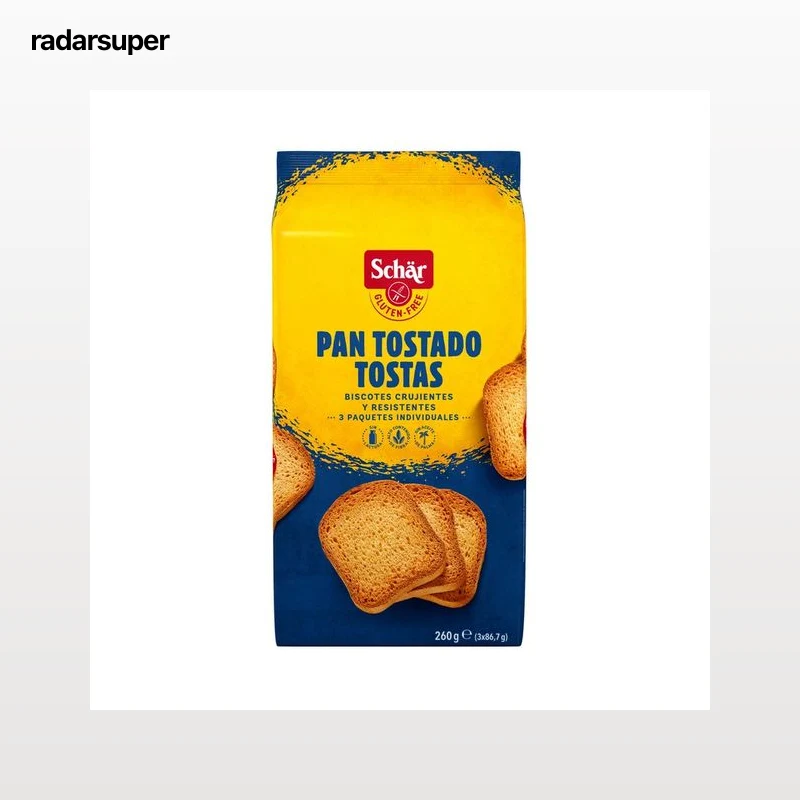 SCHÄR Fette Biscottate sin gluten 250 g.