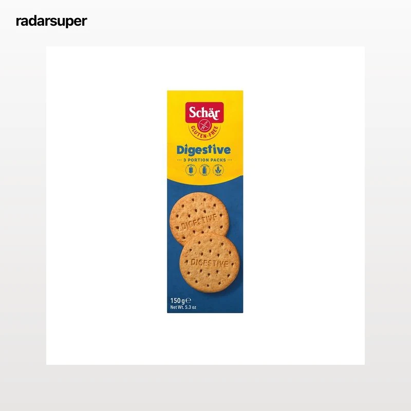 SCHÄR Galletas Digestive sin gluten 150 g.