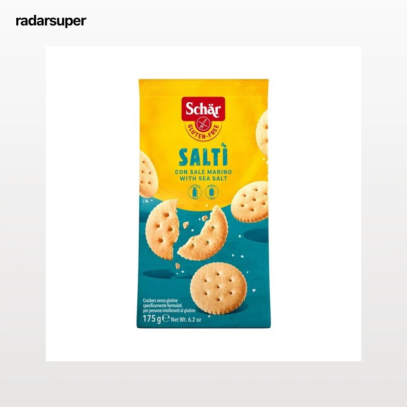 SCHÄR Galletas saladas sin gluten 175 g.
