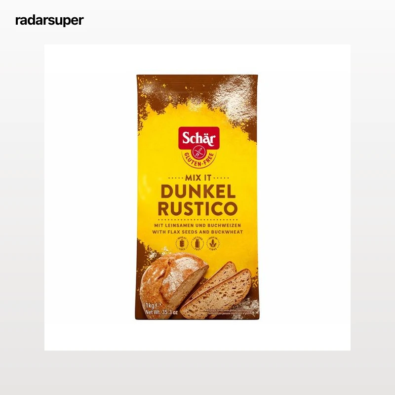 SCHÄR Harina para pan rústico sin gluten 1 kg.