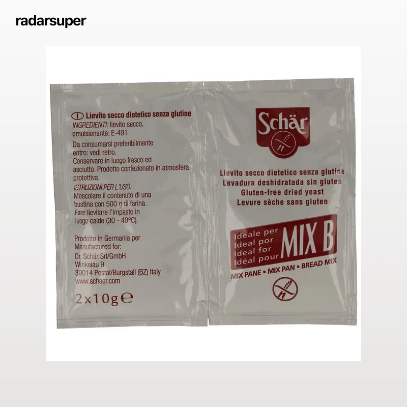 SCHÄR Levadura deshidratada sin gluten 20 g.