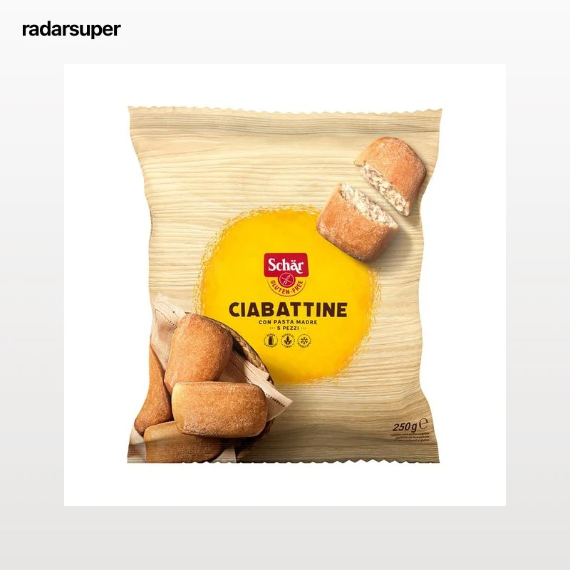 SCHÄR Mini chapatas congeladas sin lactosa y sin gluten 250 g.