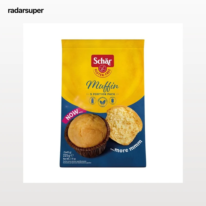 SCHÄR Muffins de yogurt sin gluten 260 g.