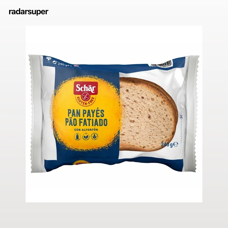SCHÄR Pan con masa madre sin gluten 240 g.