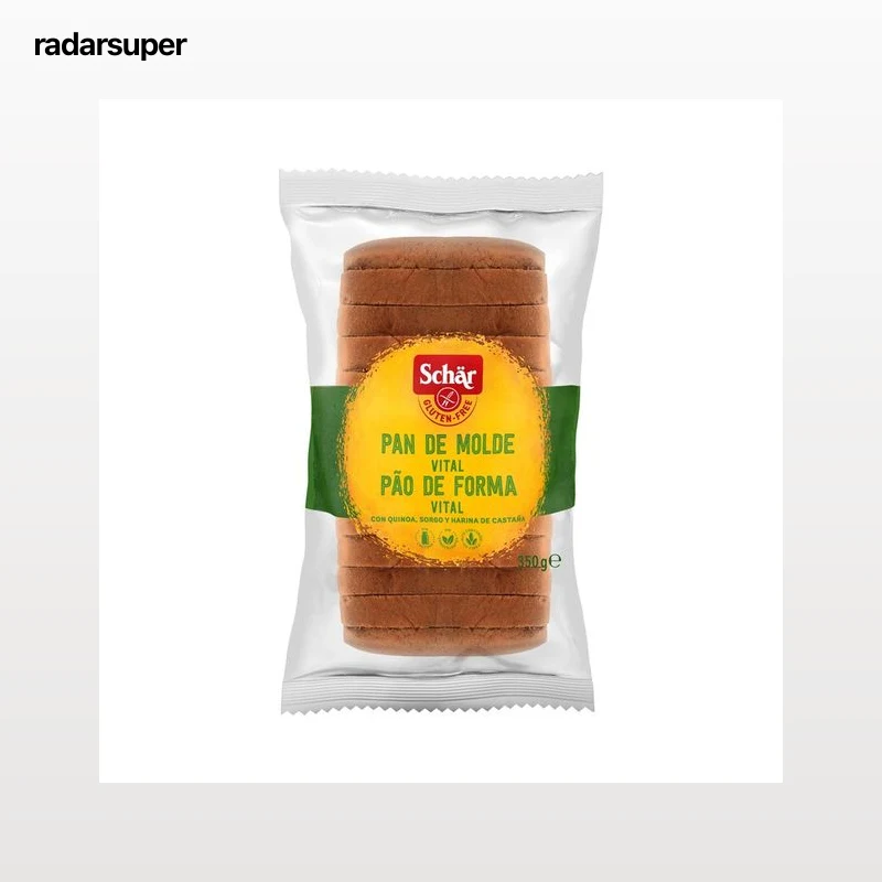 SCHÄR Pan de molde sin gluten y rico en fibra 350 g.