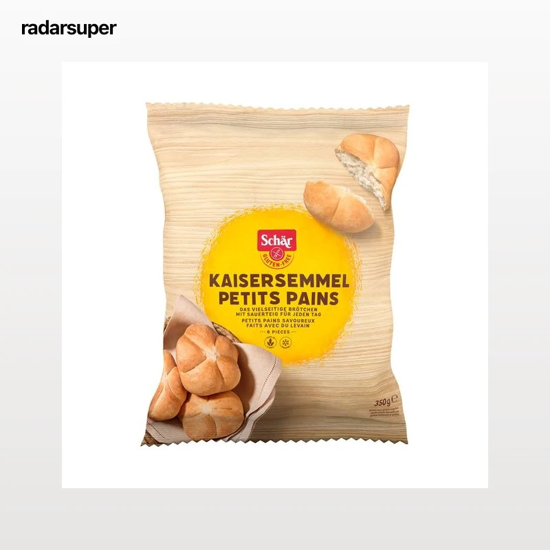 SCHÄR Panecillos precocinados sin gluten y sin lactosa 6 x 58 g.