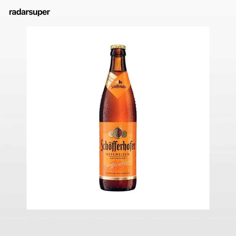 SCHOFFERHOFER Cerveza Alemana premium de trigo botella 50cl