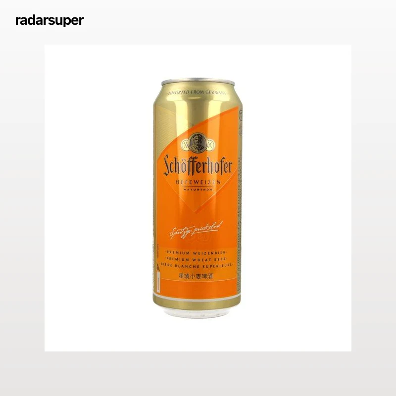 SCHOFFERHOFER Cerveza premium Alemana lata de 50 cl.