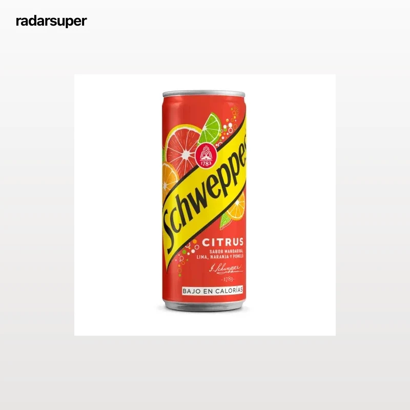 Schweppes citrus lata 33 cl.