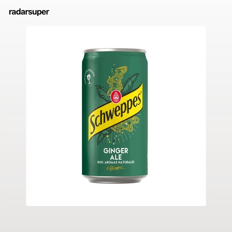 SCHWEPPES Ginger Ale lata de 250ml