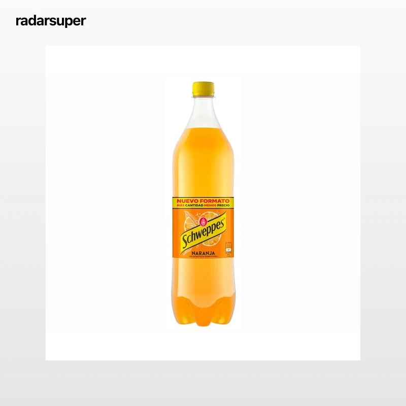 SCHWEPPES Refresco de naranja 1,5 l.