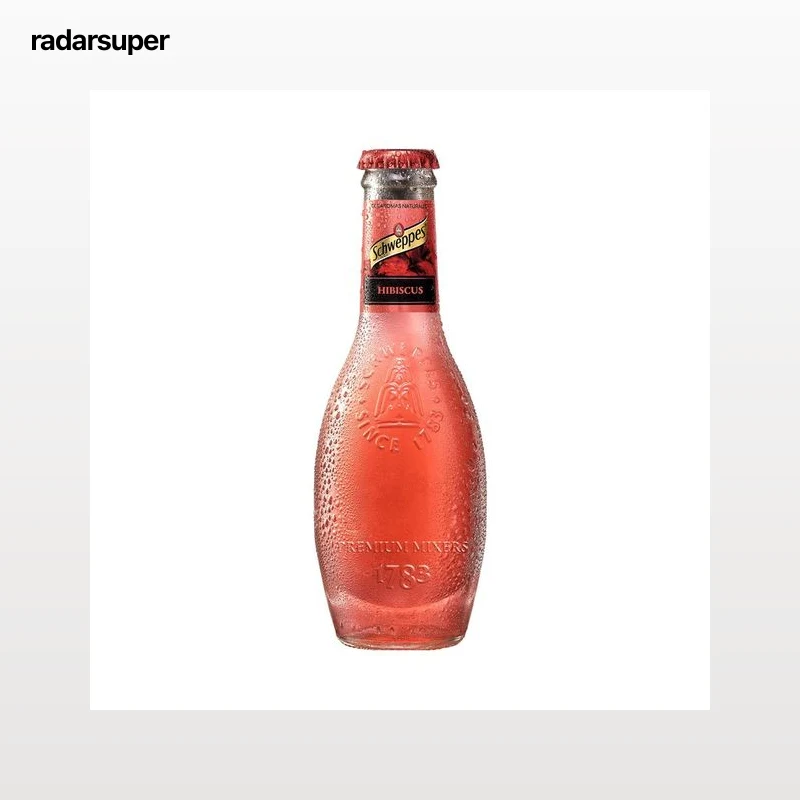 SCHWEPPES Tónica premium mixers hibiscus botella 20cl