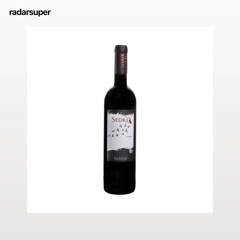SEDRO  SEDRO Vino tinto crianza con D.O Vinos de Madrid botella de 75 cl.