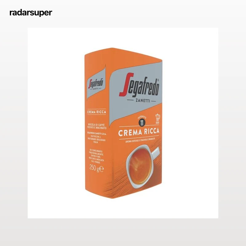 SEGAFREDO CREMA RICCA Café molido intenso I11, 250 g.