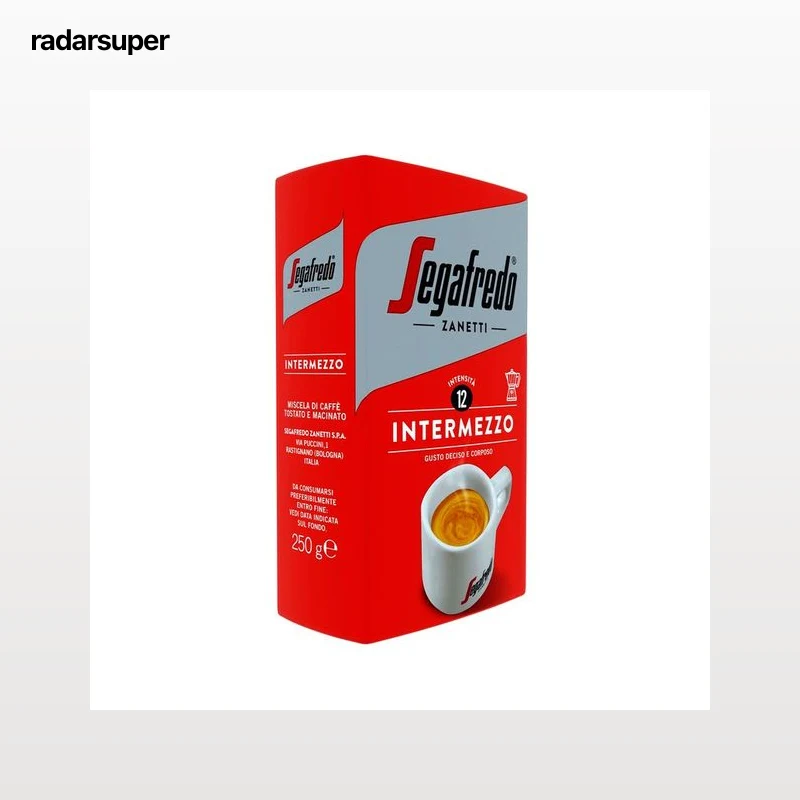 SEGAFREDO INTERMEZZO Café molido intenso I12, 250 g.