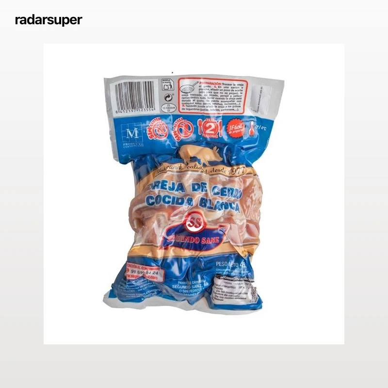 SEGUNDO SANZ Oreja cocida blanca de cerdo 450 g.