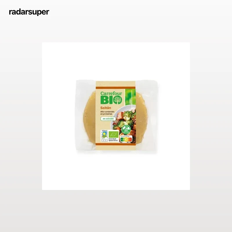 Seitán ecológico Carrefour Bio 250 g.