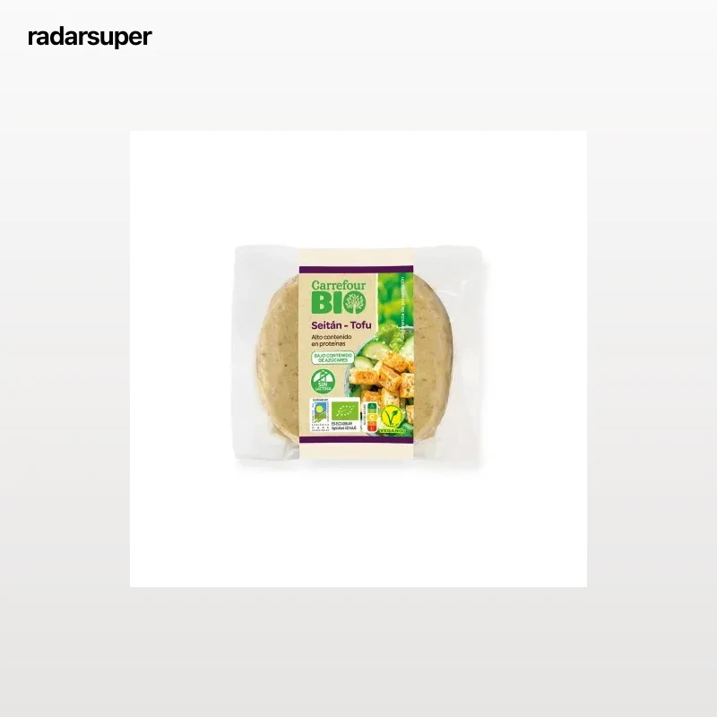 Seitán tofu ecológico Carrefour Bio 250 g.