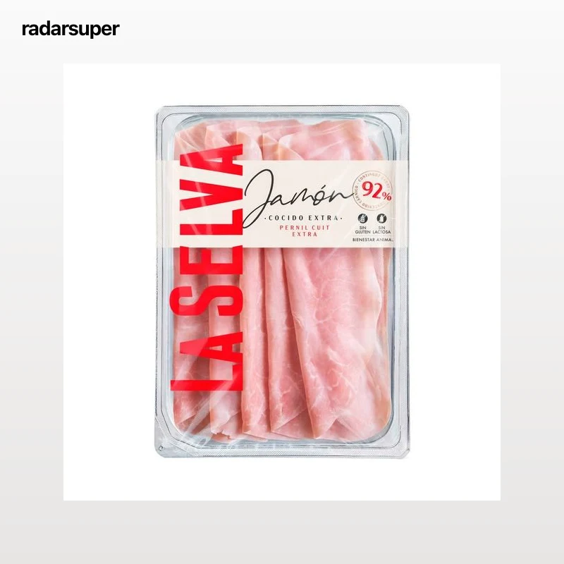 LA SELVA Jamón cocido extra 100 g.