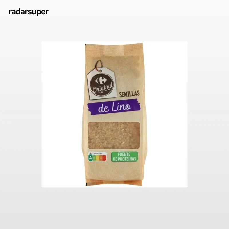 Semillas de lino  Original Carrefour 400 g.