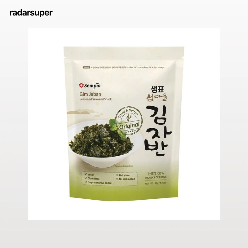 SEMPIO Snack de algas marinas sazonadas - 50g.