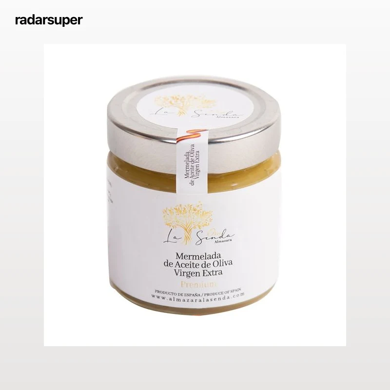 LA SENDA ALMAZARA Mermelada de aceite de oliva virgen extra premium bote 180 g.