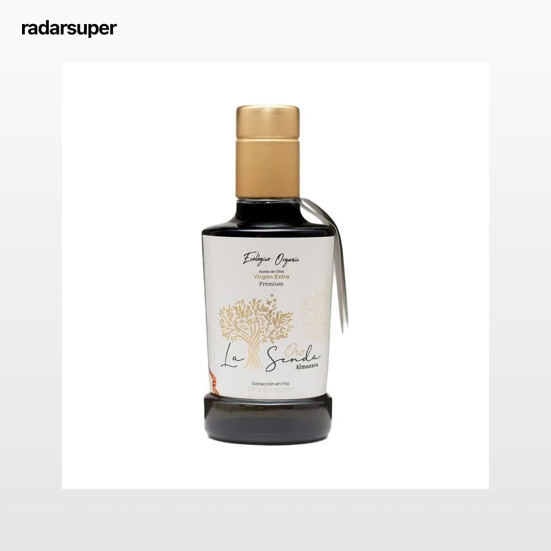 LA SENDA ALMAZARA Oro Aceite de oliva virgen extra premium ecológico, extracción en frío botella 250 ml.