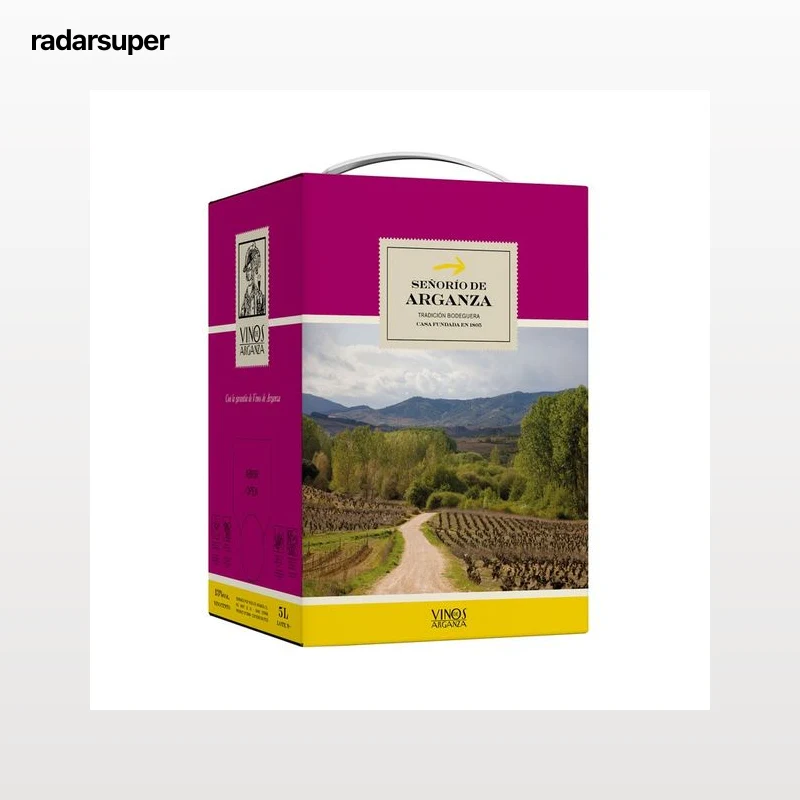 SEÑORÍO DE ARGANZA Vino tinto bag in box 5 l.