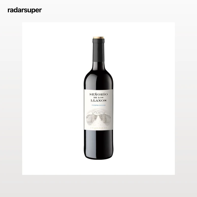 SEÑORÍO DE LOS LLANOS Vino tinto con D.O. Valdepeñas botella 75 cl.