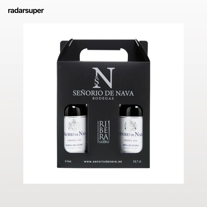 SEÑORIO DE NAVA  Vino tinto crianza con D.O. Ribera del Duero SEÑORIO DE NAVA 6 x 18 cl.