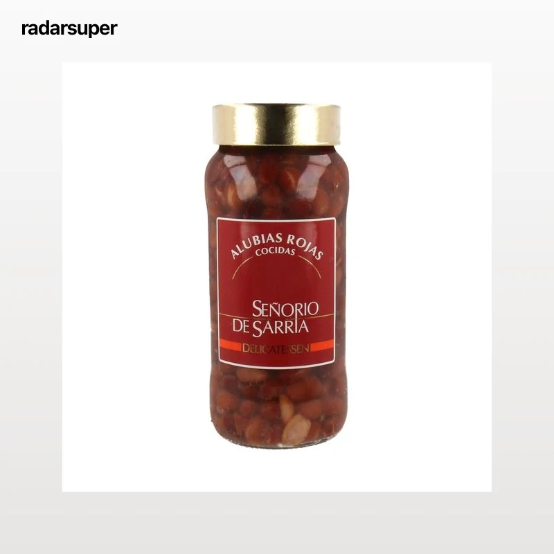 SEÑORÍO DE SARRIÁ Alubia cocida roja 400 g.
