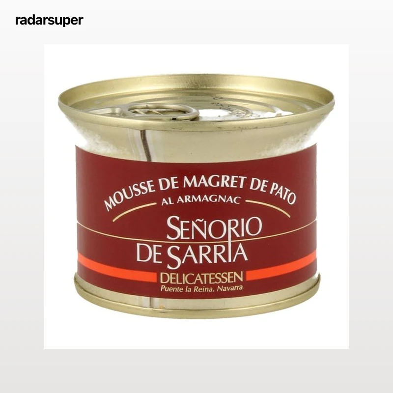 SEÑORÍO DE SARRIÁ Mousse de magret al armagnac SEÑORIO DE SARRIA 130 g.