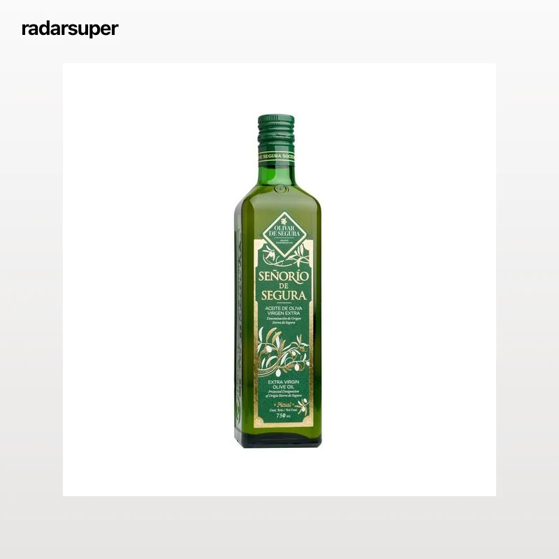 SEÑORÍO DE SEGURA Aceite de oliva virgen extra D.O.Sierra del Segura botella 750 ml.
