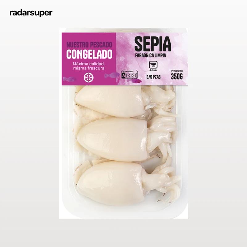 Sepia faraónica limpia 350g