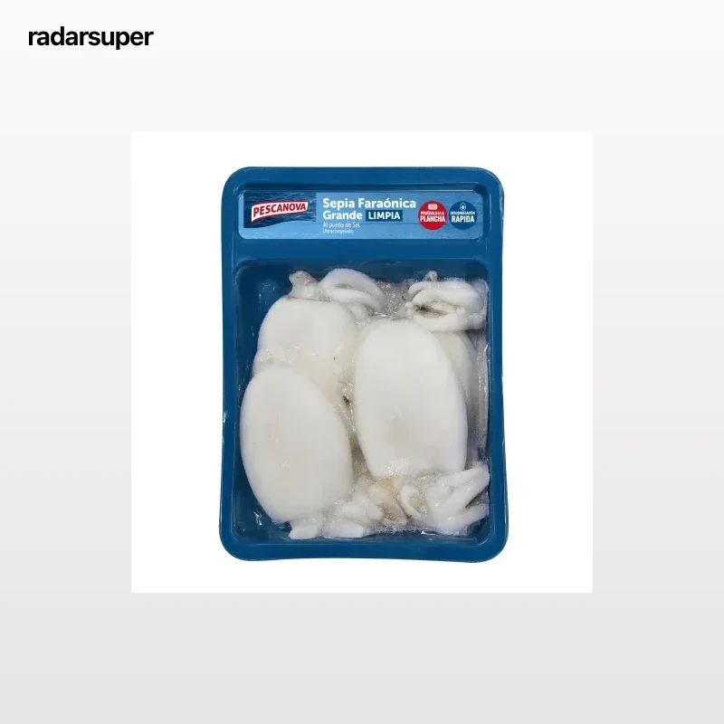 Sepia faraónica limpia grande Pescanova 350 g