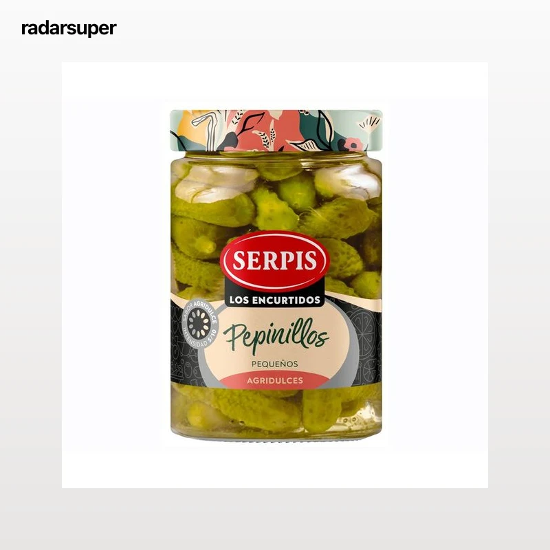 SERPIS Pepinillos agridulces 180 g.