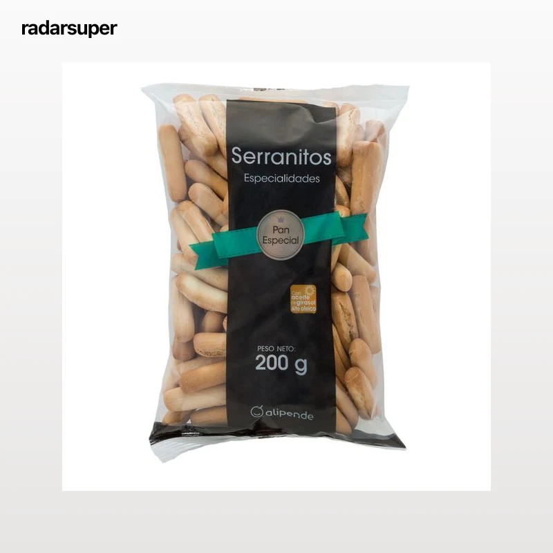 Serranitos de pan Alipende 200g