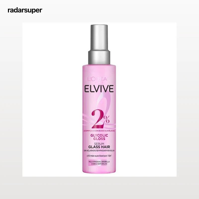 Sérum capilar con glicólico para brillo intenso Elvive 150 ml