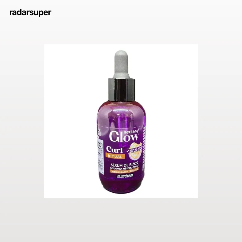 Sérum de rizos ritual curly Nectar of Glow Les Cosmétiques 100 ml.