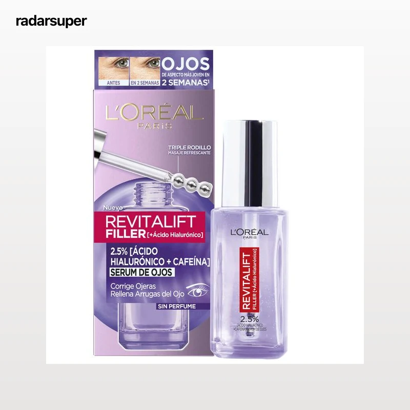 Sérum Ojos Revitalift Filler 2,5 Ácido Hialurónico + Cafeína
