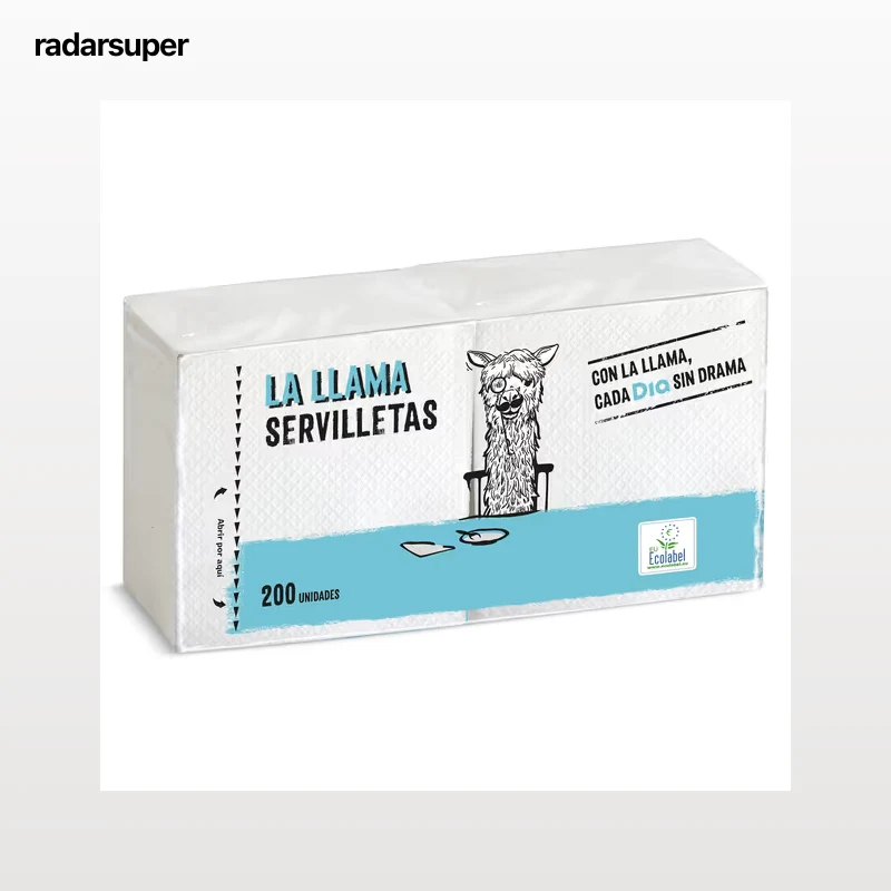 Servilletas Dia La Llama 200 unidades