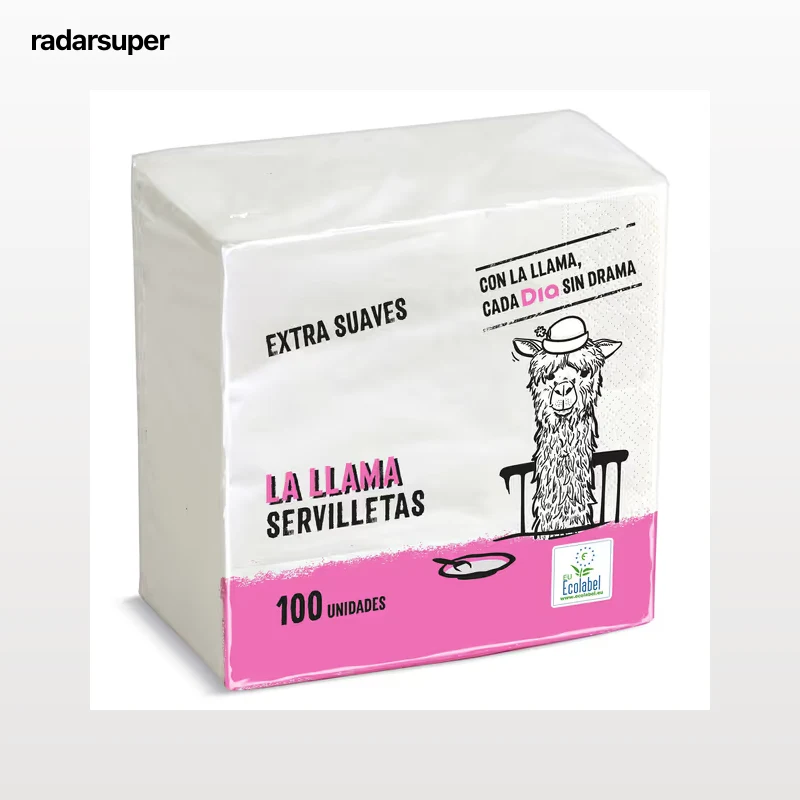 Servilletas suaves Dia La Llama 100 unidades