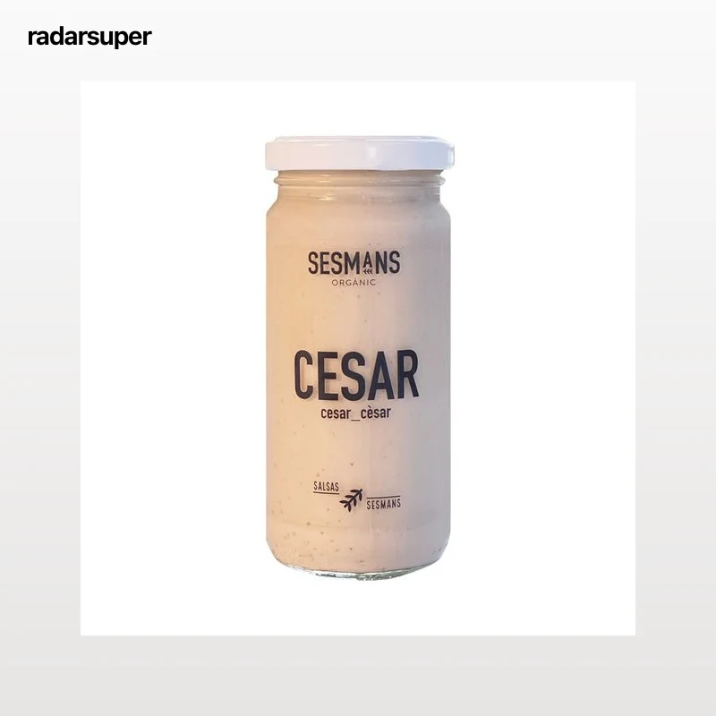 SESMANS ORGANIC Salsa césar bio 240 ml.