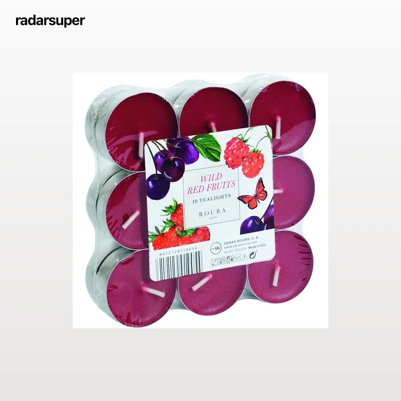 Set 18 Tealights Frutas ROURA