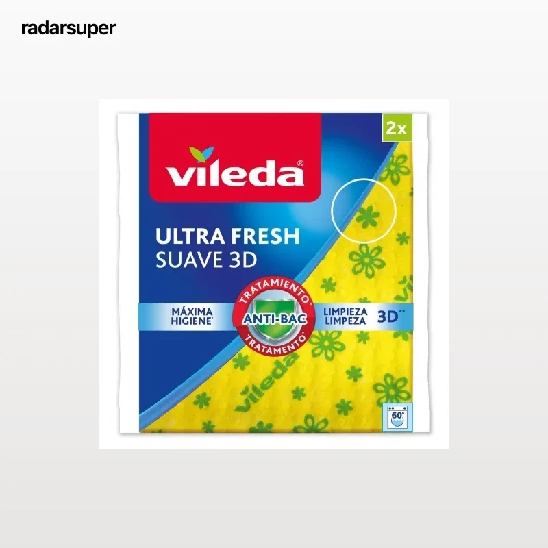 Set 2 Bayetas Suave VILEDA Ultra Fresh