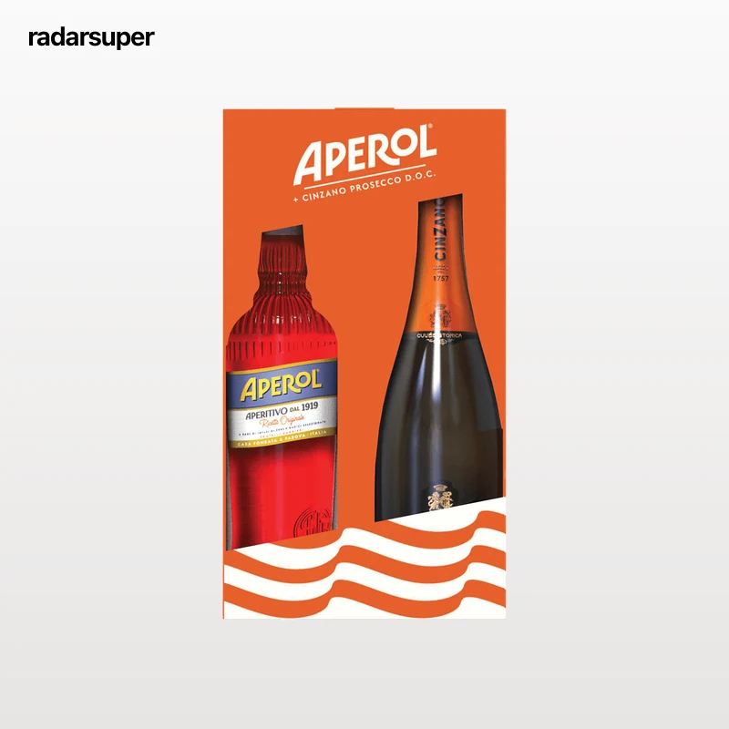 Set para la elaboración de Aperol Spritz