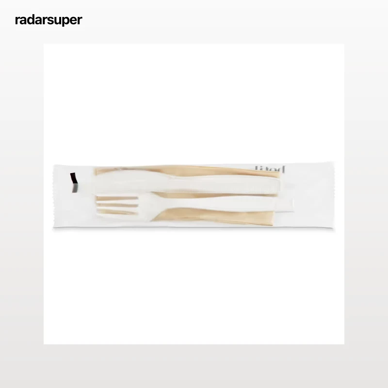 Set de tenedor, cuchillo y servilleta Betik 1 unidad