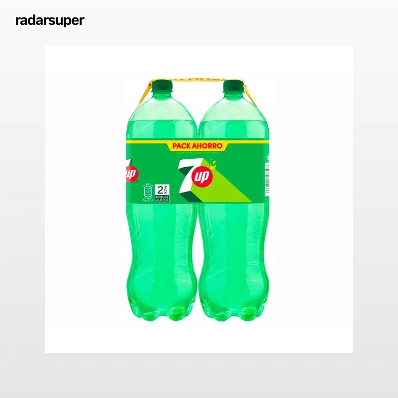 SEVEN UP Refresco lima-limón 2 uds. 2 l.